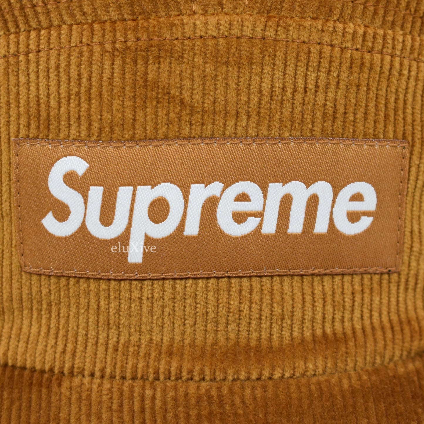 Supreme x Loro Piana - Corduroy Box Logo Hat (Brown)