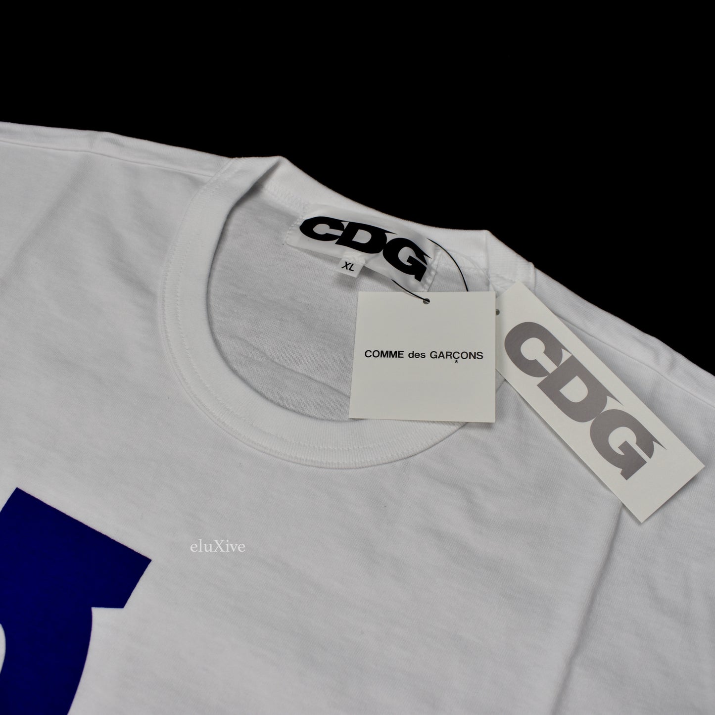 Comme des Garcons x Stussy - 'Rolex' Crown Logo T-Shirt