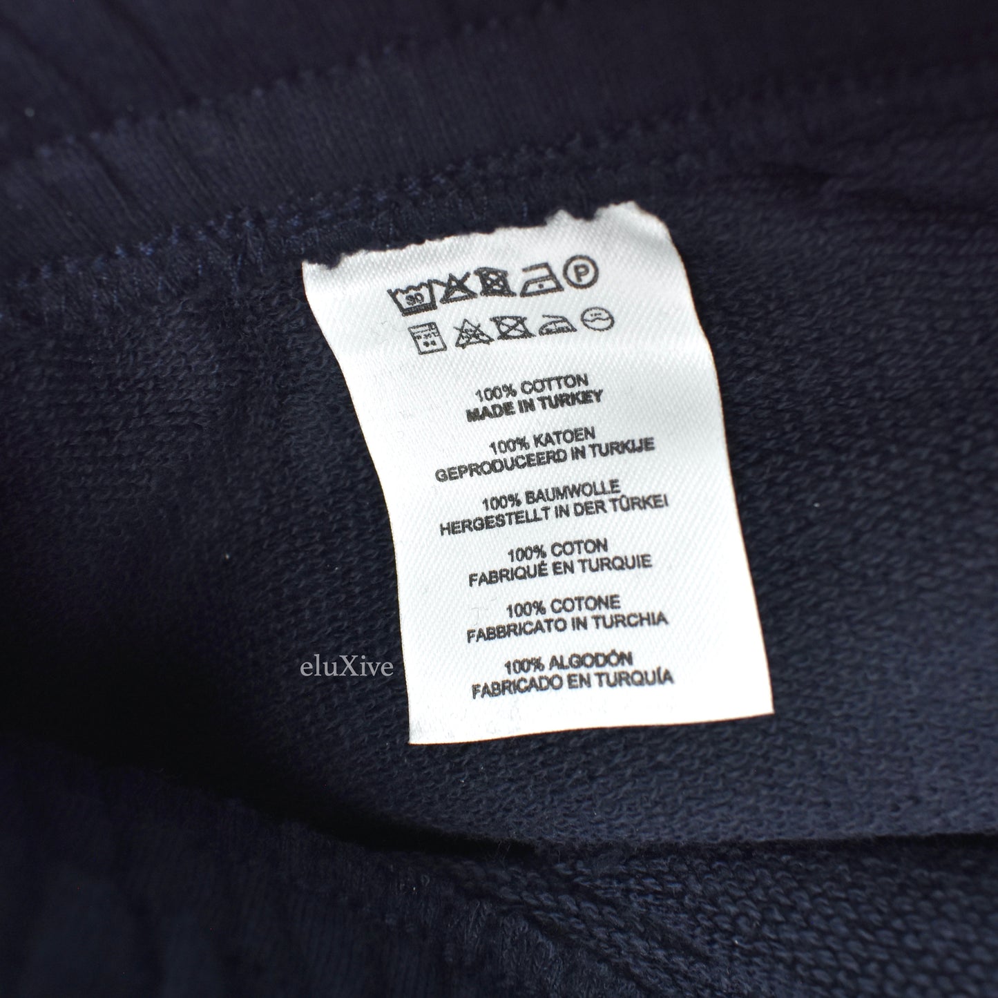 Dries Van Noten - Navy Blue French Terry Jogger Pants / Sweatpants