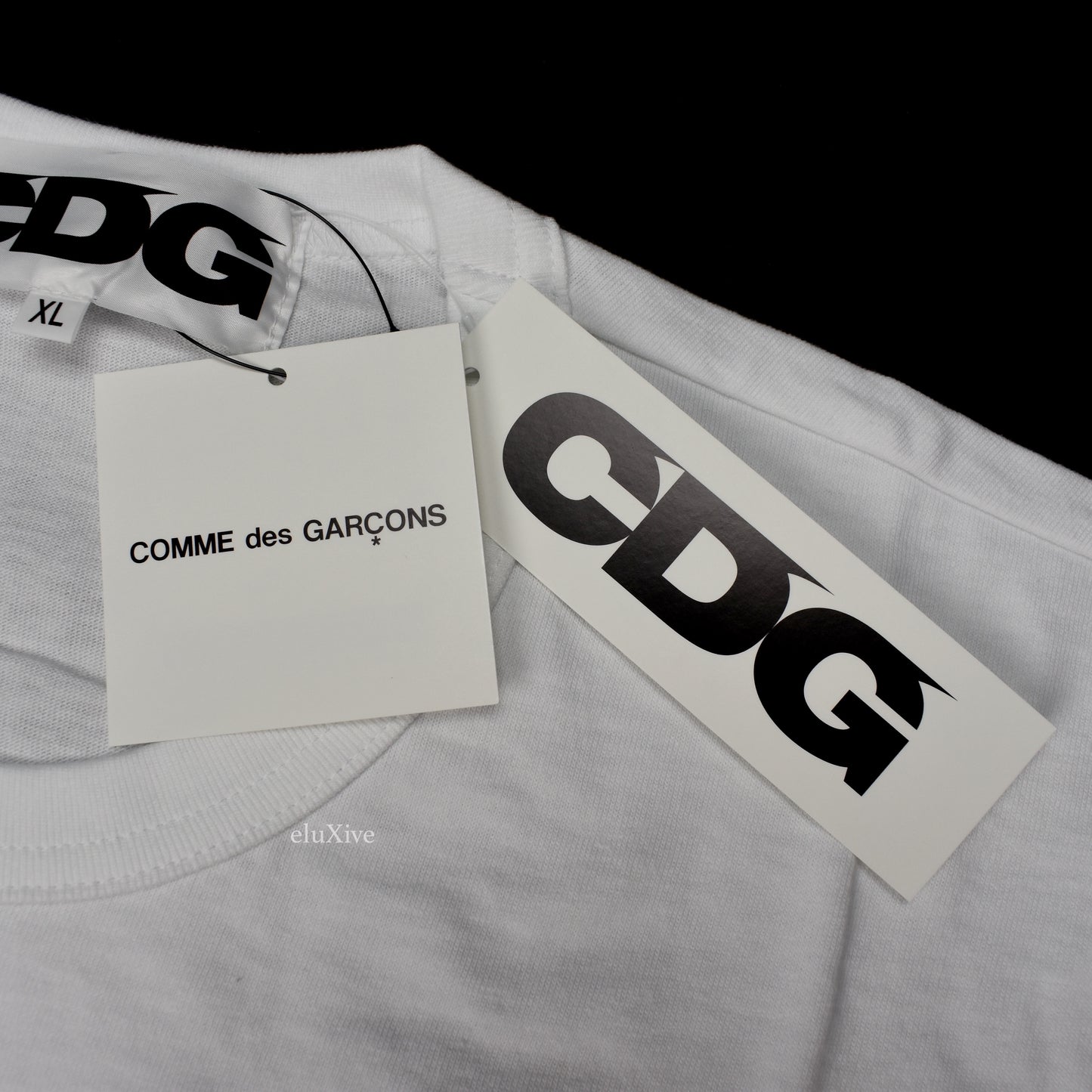 Comme des Garcons x Stussy - 'Rolex' Crown Logo T-Shirt
