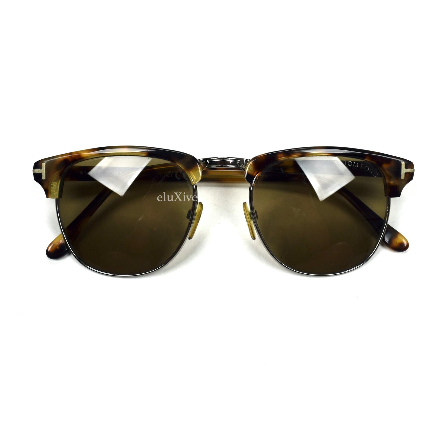 Tom Ford - Tortoise 'Henry' Clubmaster Sunglasses