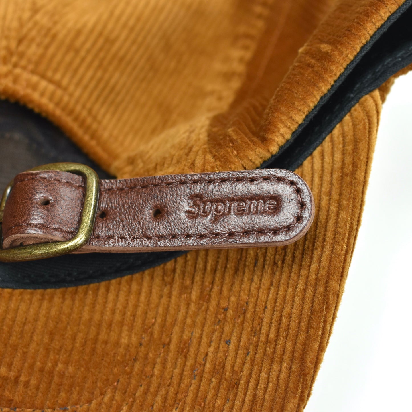 Supreme x Loro Piana - Corduroy Box Logo Hat (Brown)