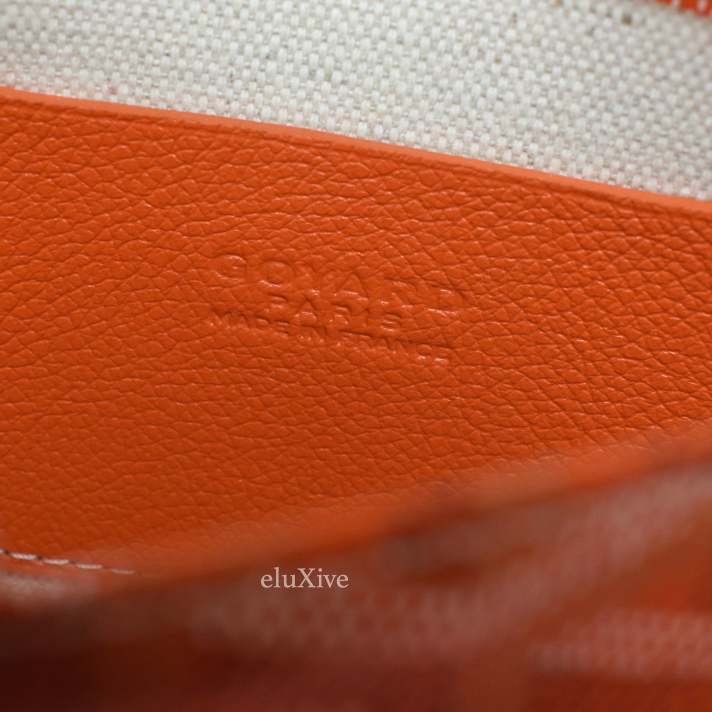 Goyard - Plumet Pouch Shoulder Bag (Orange)