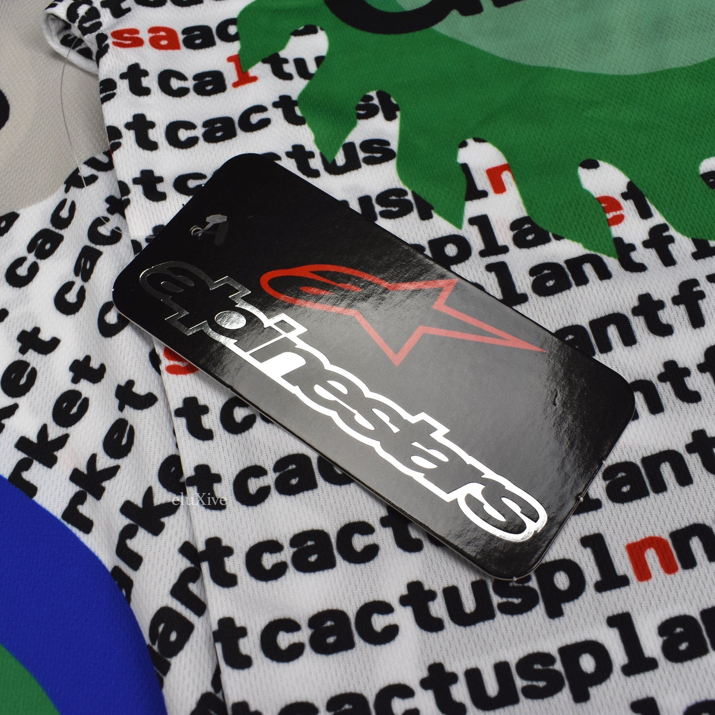 Cactus Plant Flea Market x Alpinestars - Logo Print Jersey