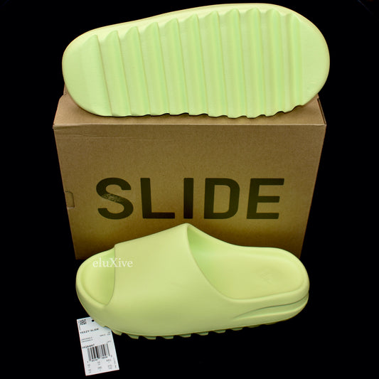 Adidas x Kanye West  - Yeezy Slide Glow Green