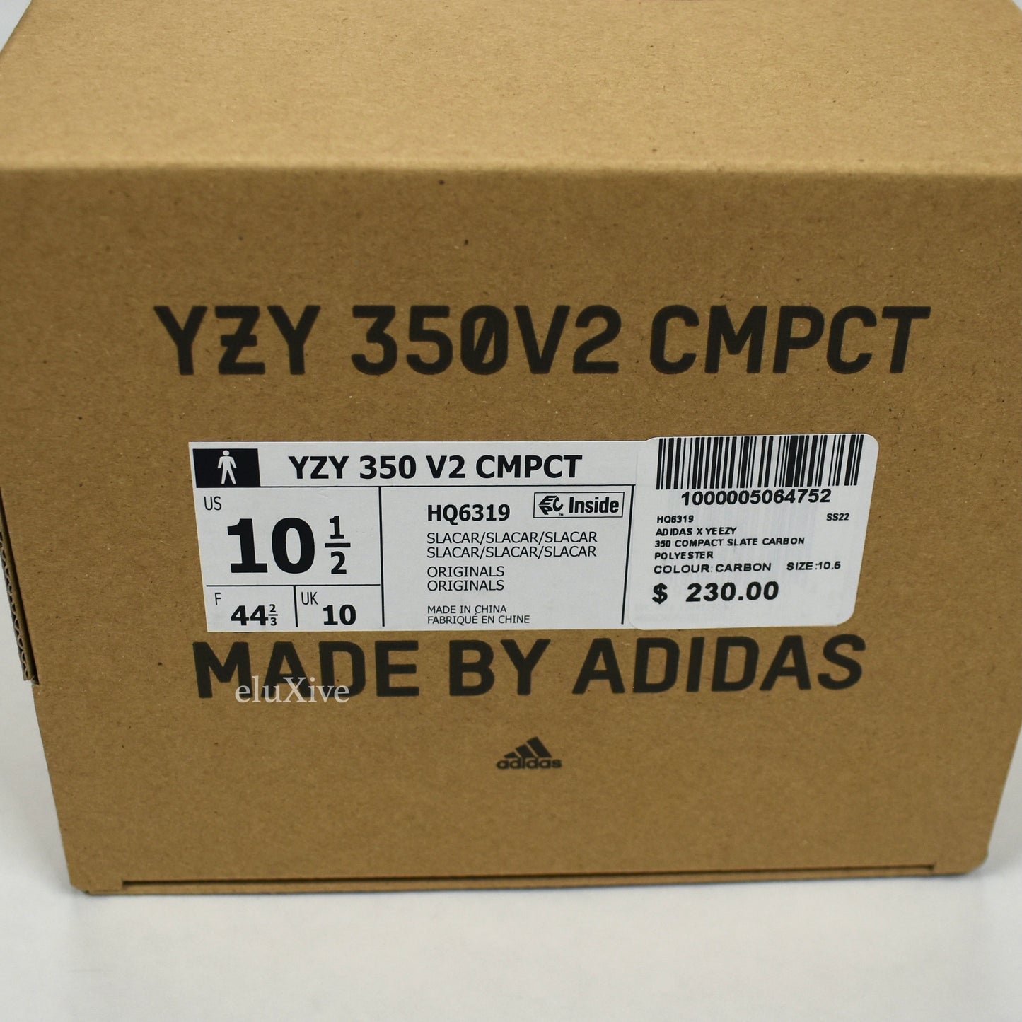 Adidas x Kanye West - Yeezy 350 V2 CMPCT Knit (Carbon Slate)