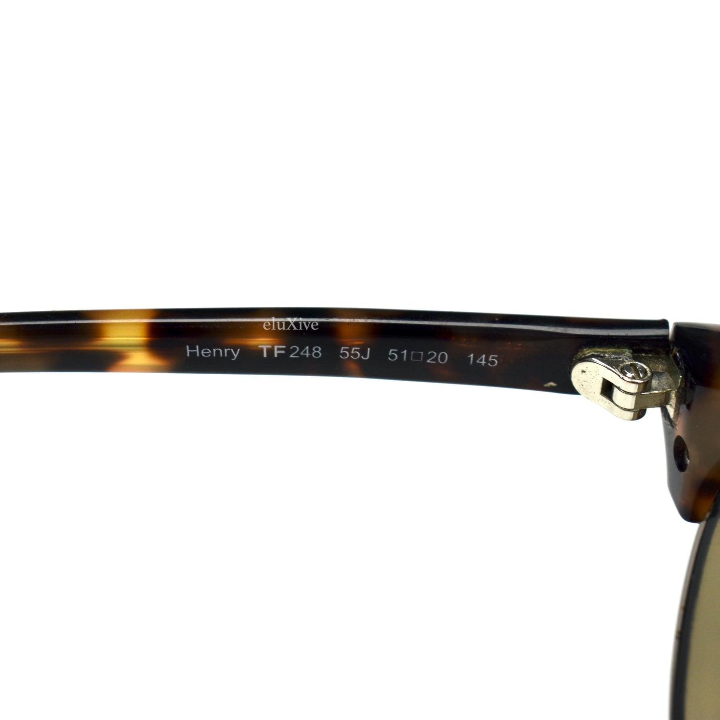 Tom Ford - Tortoise 'Henry' Clubmaster Sunglasses