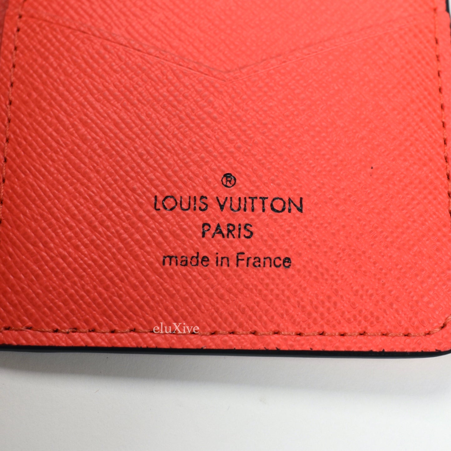 Louis Vuitton - Red Monogram Pocket Organizer Wallet