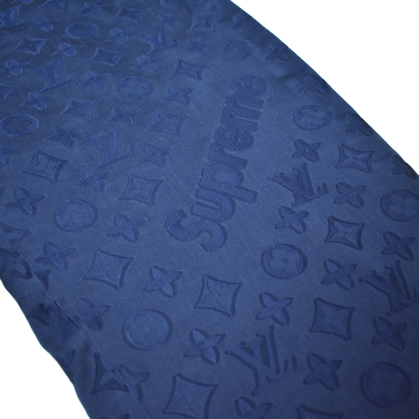 Louis Vuitton x Supreme - Navy Monogram Pajama Pants