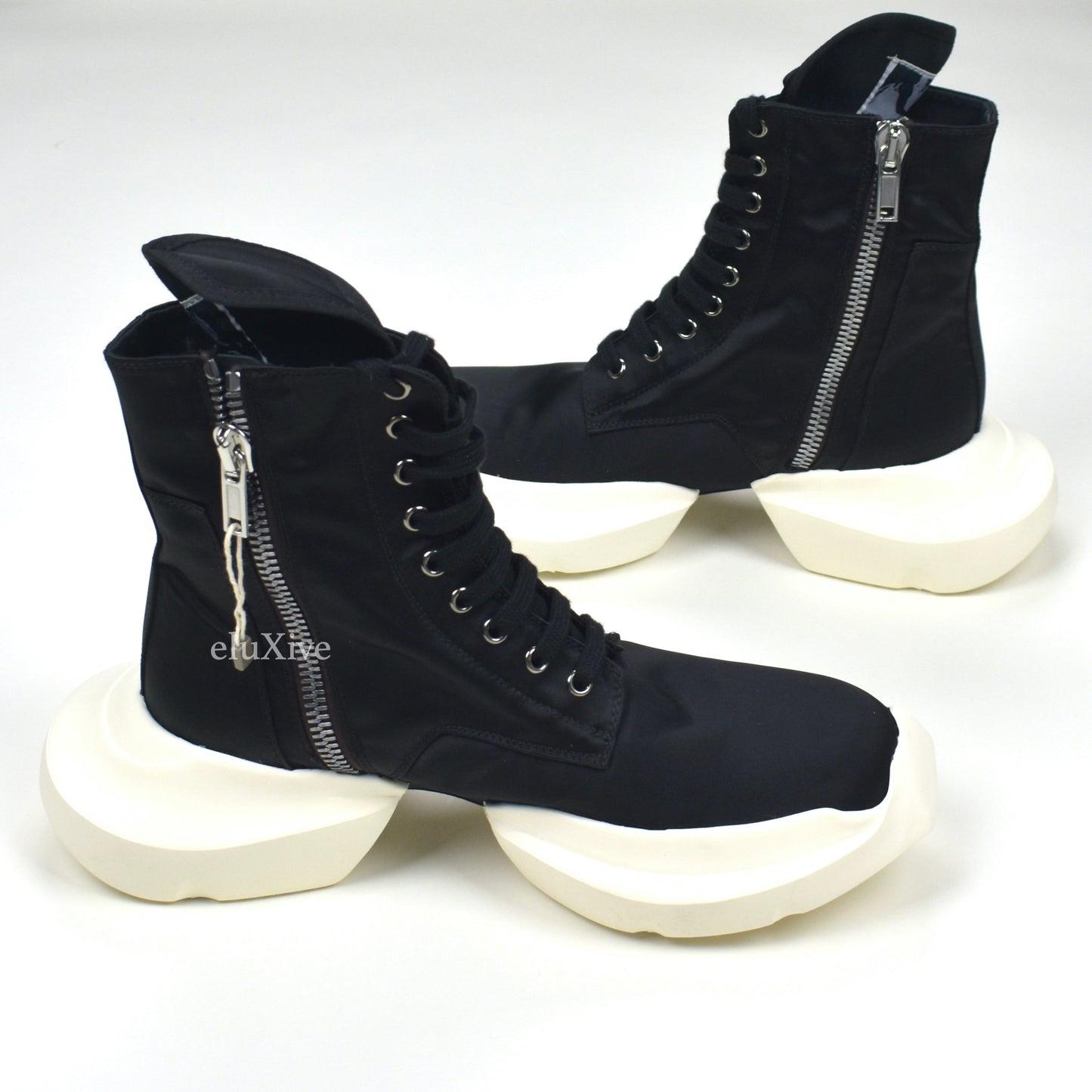 Rick Owens DRKSHDW - Army Sneaker Boot (Black/Milk)