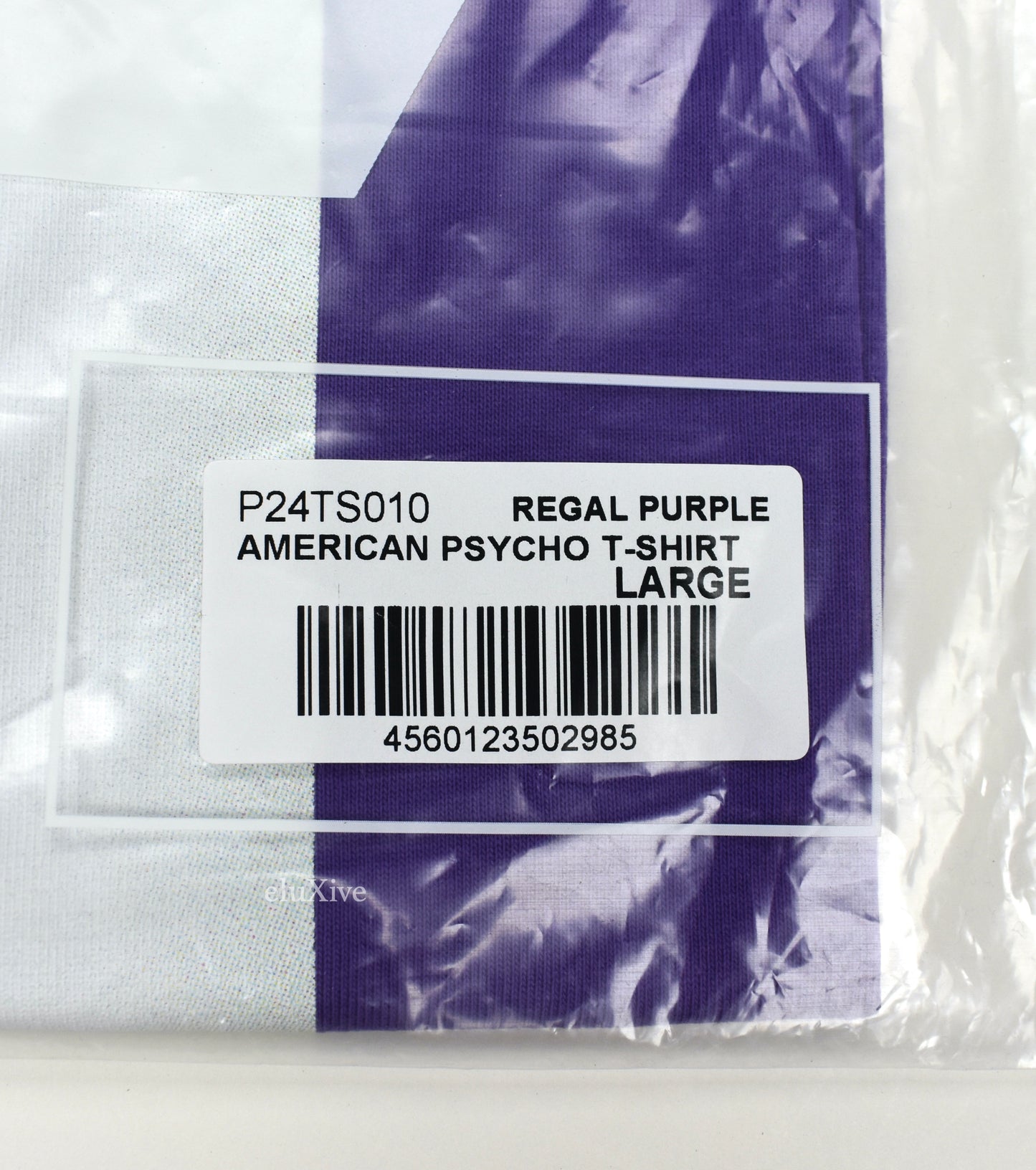 Palace - American Psycho Photo Print T-Shirt (Purple)