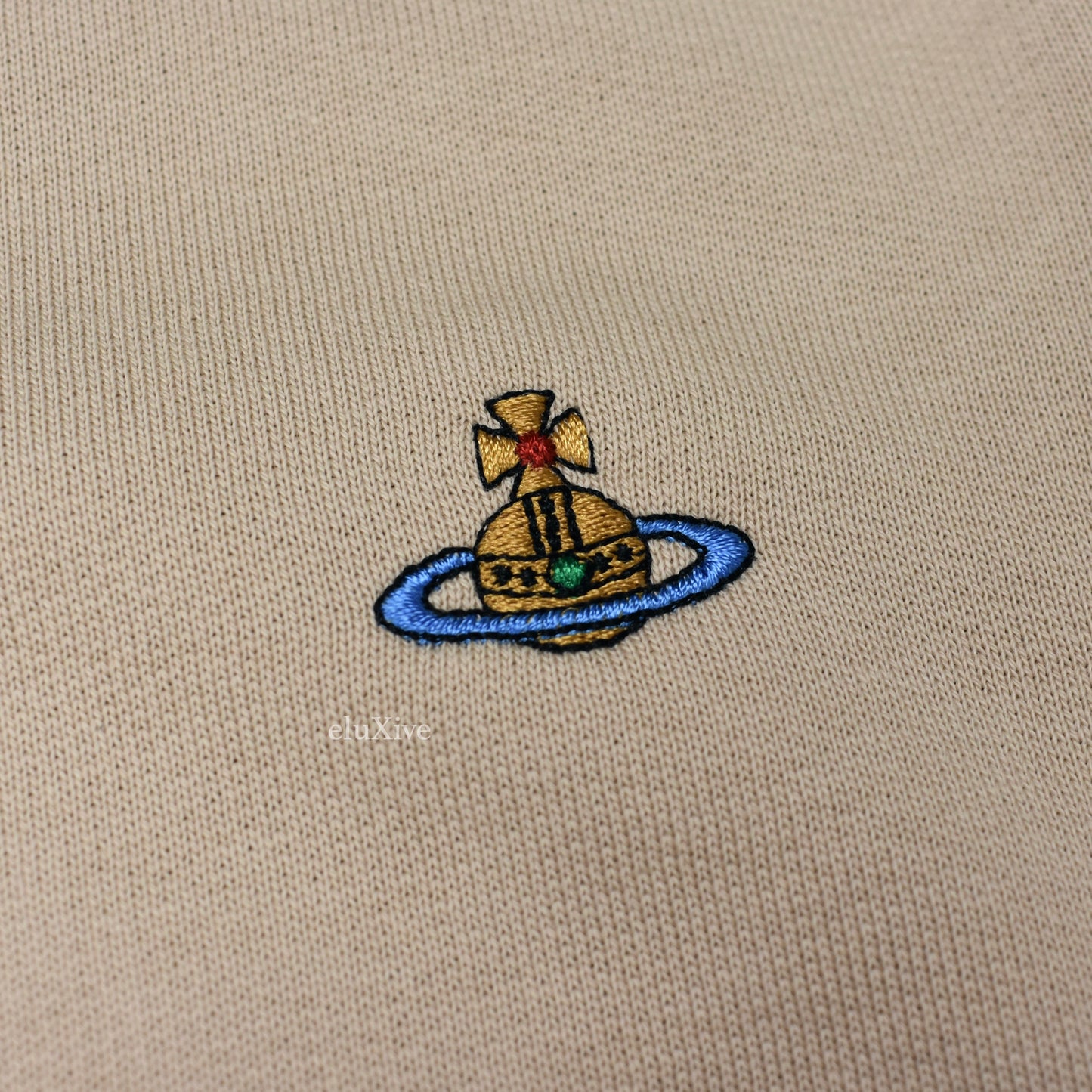 Vivienne Westwood - Beige Orb Logo Jogger Pants / Sweatpants