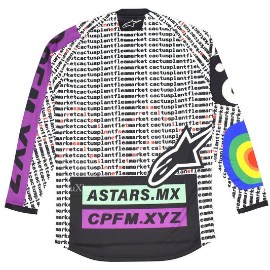 Cactus Plant Flea Market x Alpinestars - Logo Print Jersey