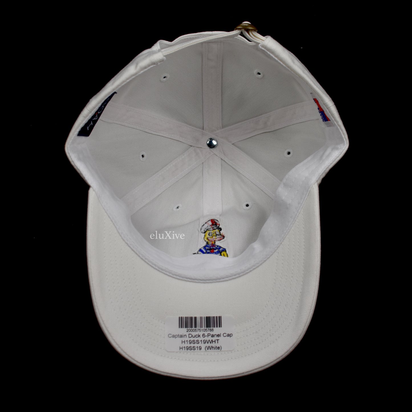 Noah - Captain Duck Core Logo Hat (White)
