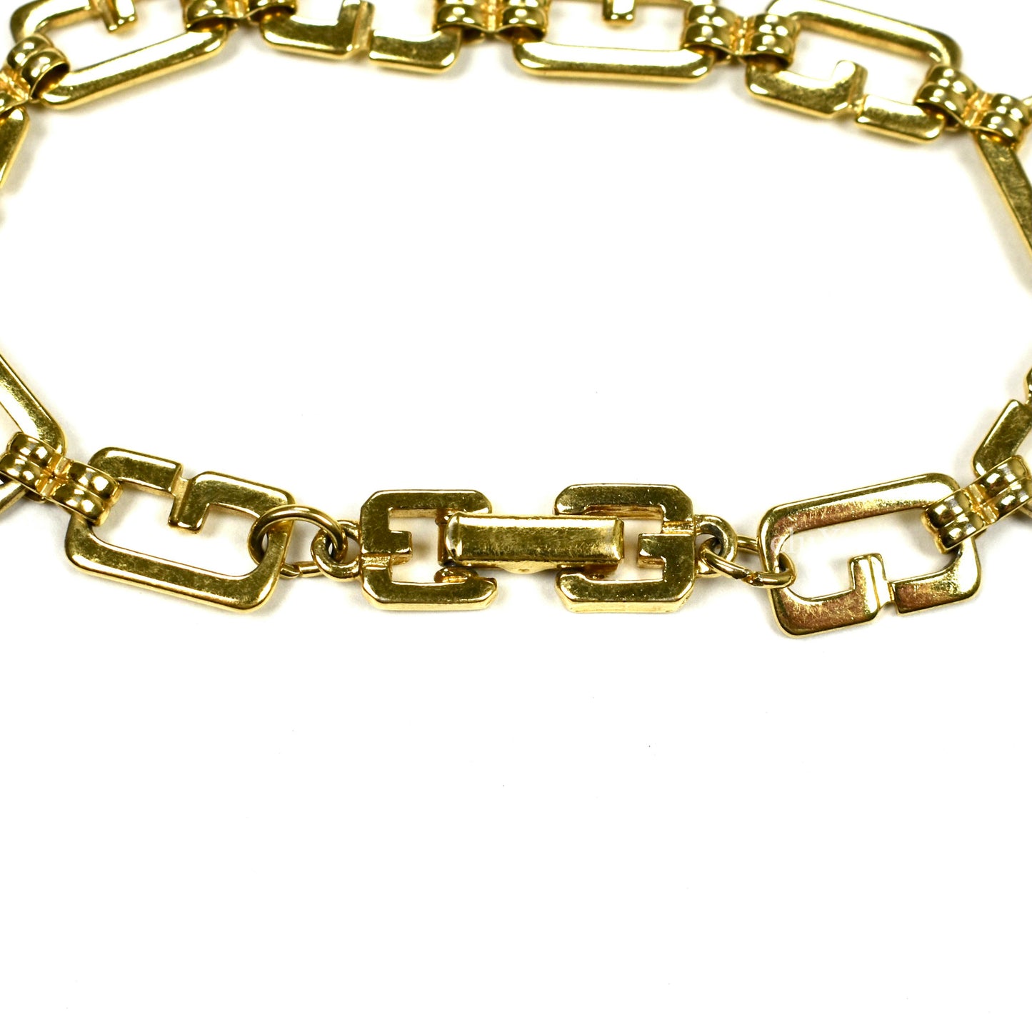 Givenchy - 7.5" Gold GG Logo Chain Bracelet