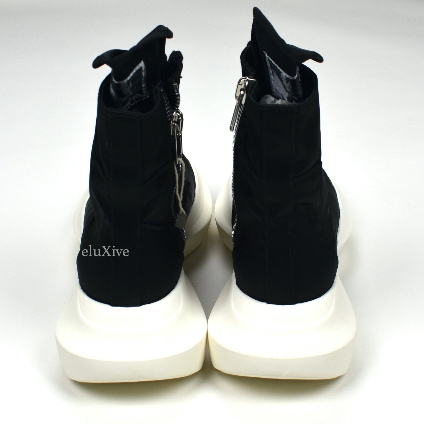 Rick Owens DRKSHDW - Army Sneaker Boot (Black/Milk)