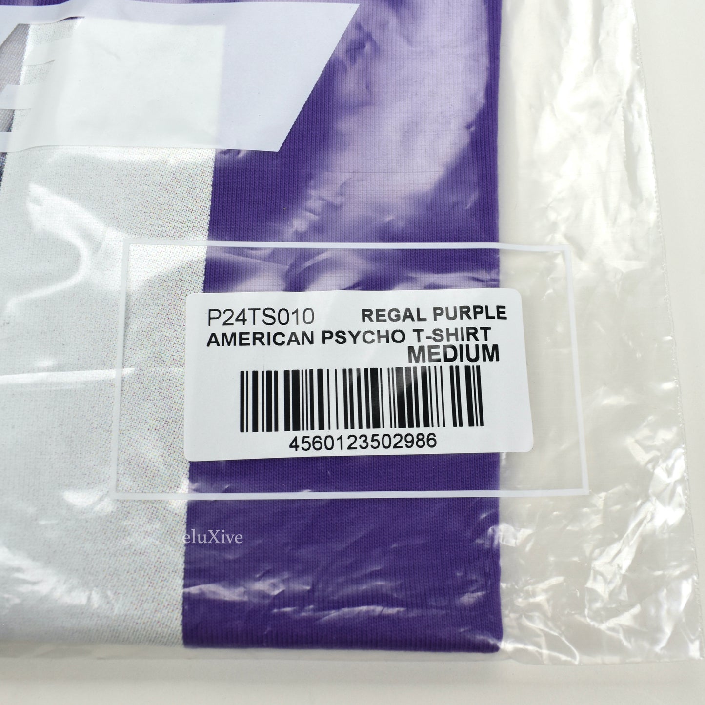 Palace - American Psycho Photo Print T-Shirt (Purple)