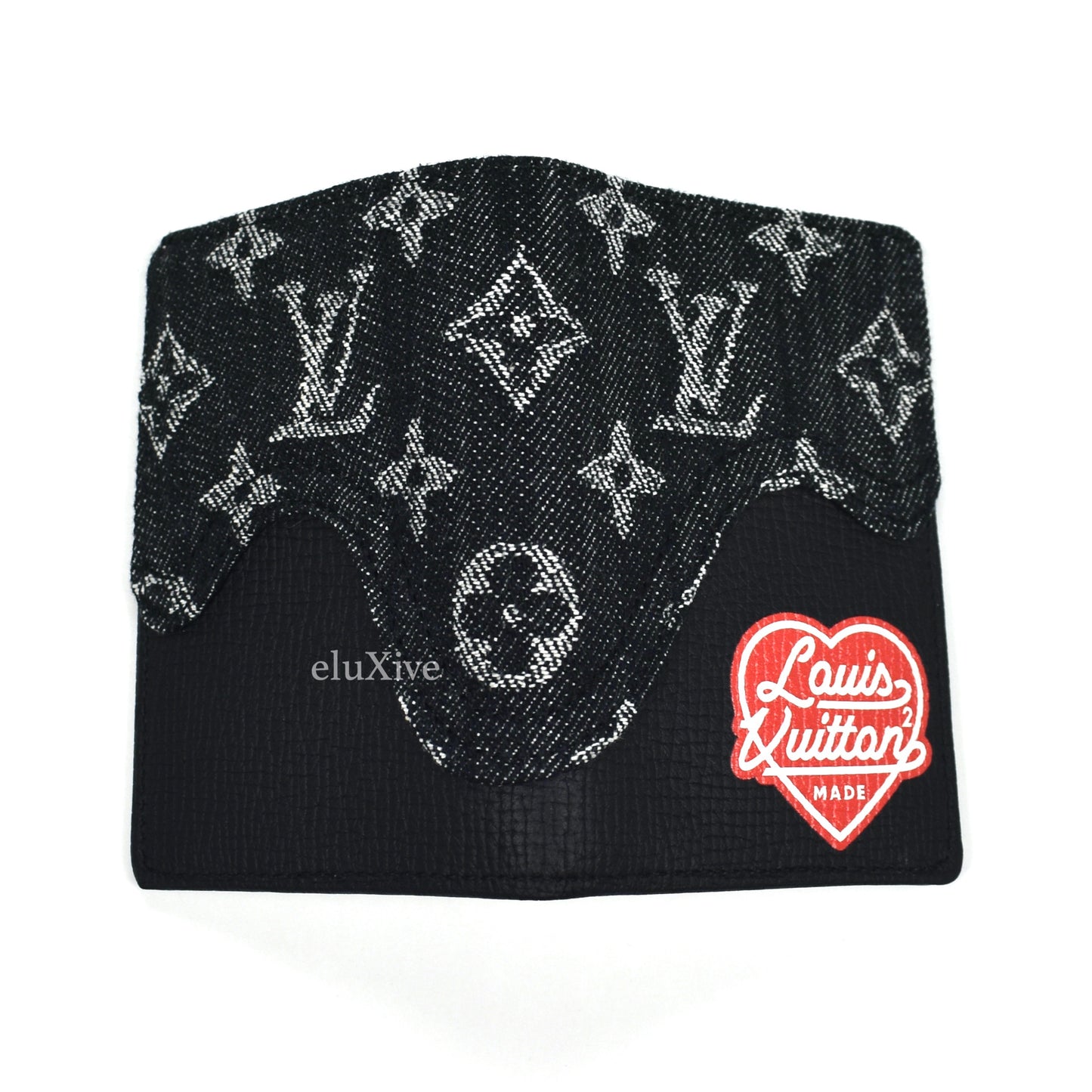 Louis Vuitton x Nigo - Black Denim / Leather Pocket Organizer