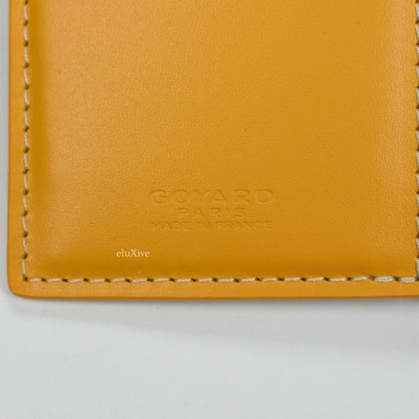 Goyard - Saint Pierre Bifold Card Holder Wallet (Yellow)