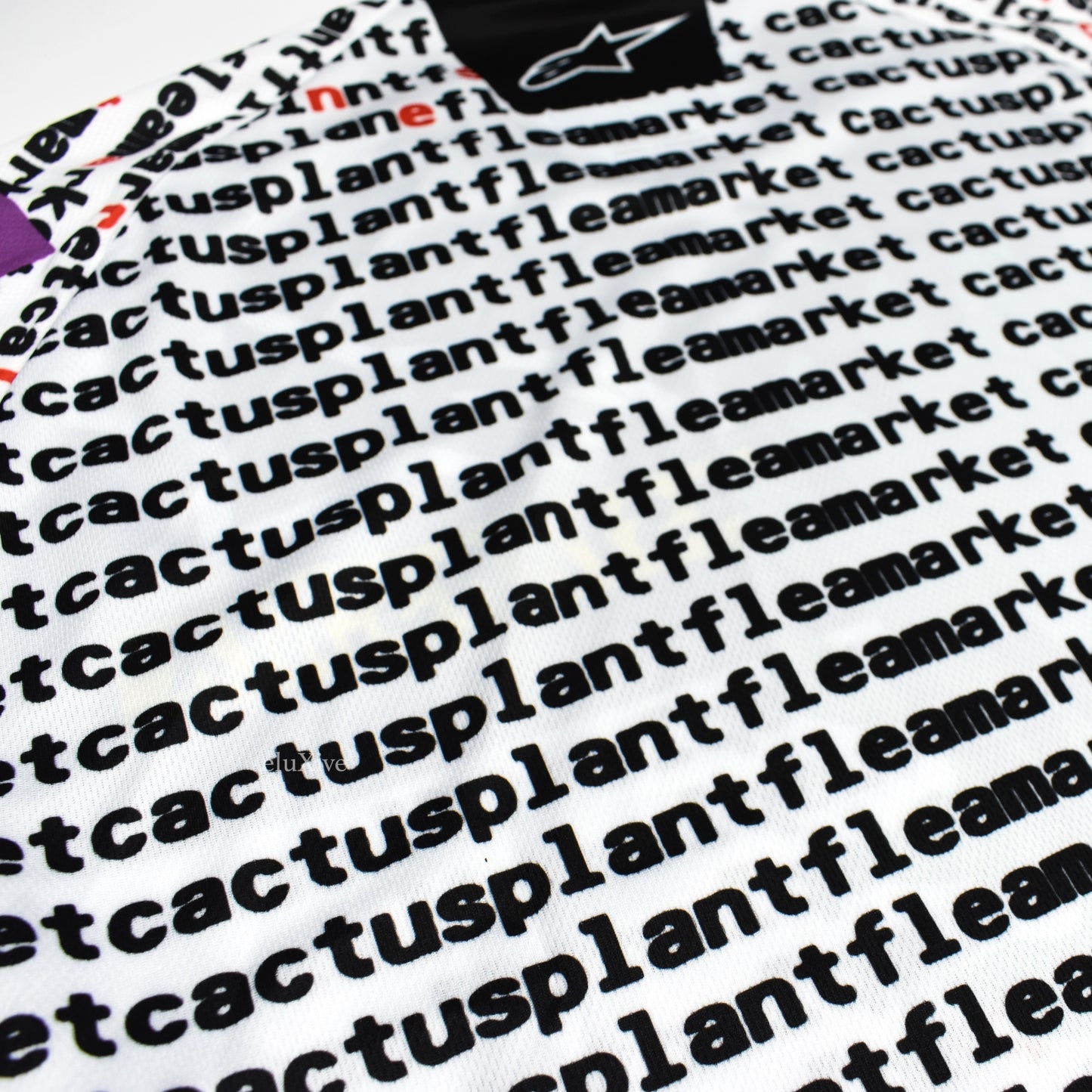 Cactus Plant Flea Market x Alpinestars - Logo Print Jersey