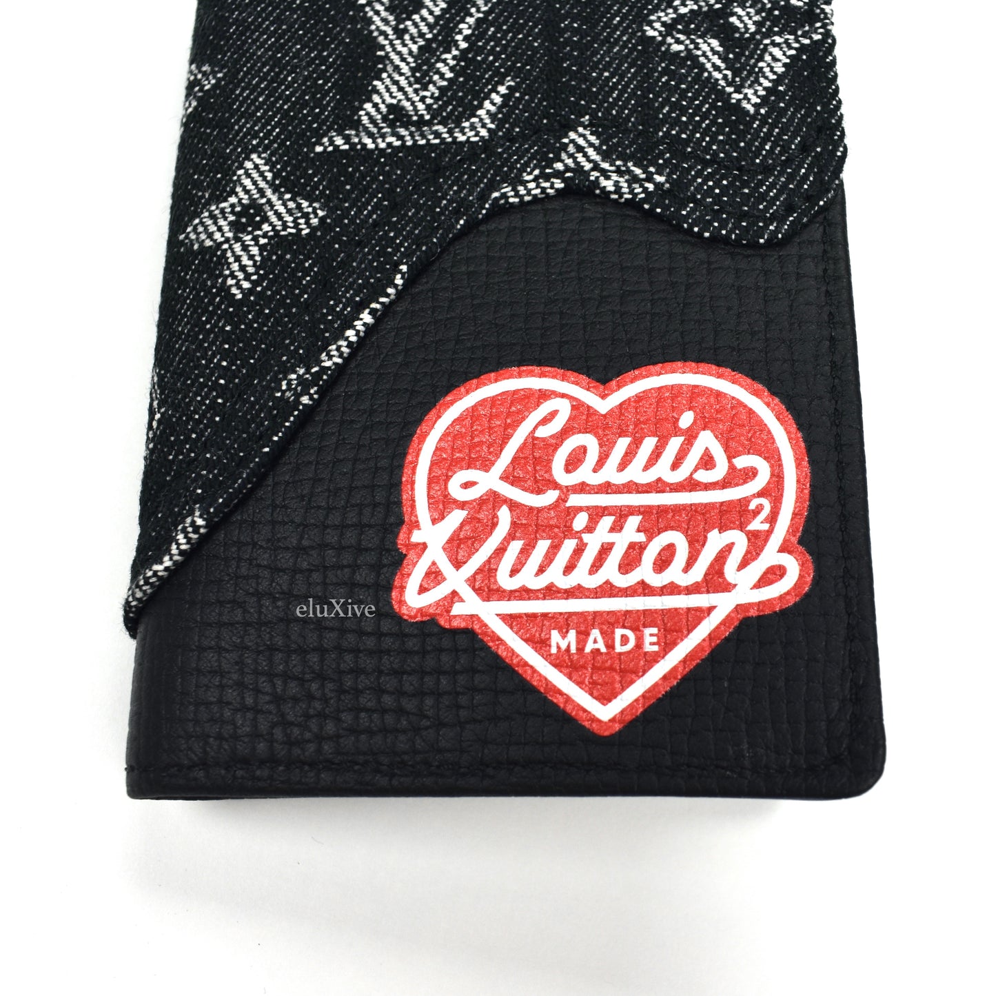 Louis Vuitton x Nigo - Black Denim / Leather Pocket Organizer