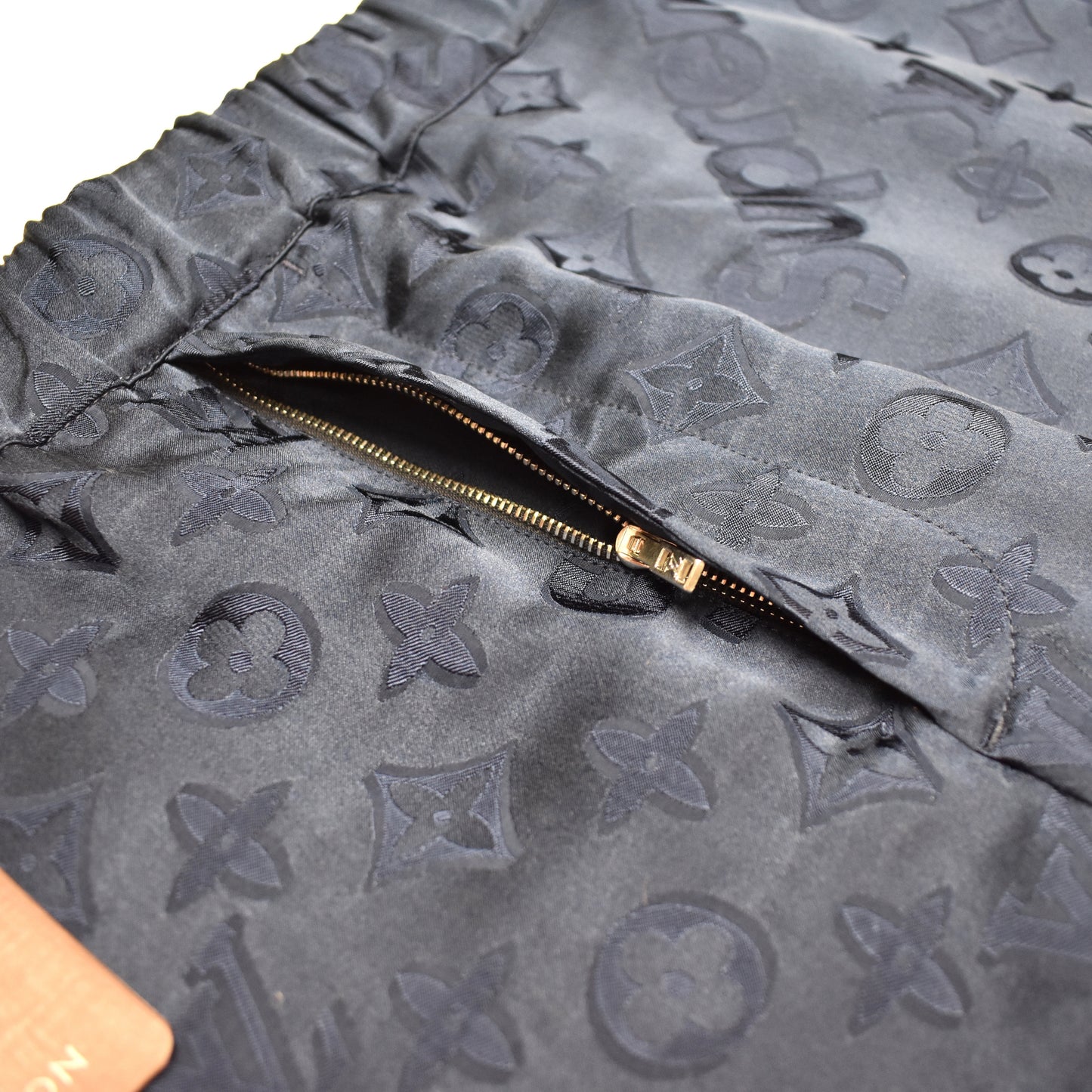 Louis Vuitton x Supreme - Navy Monogram Pajama Pants