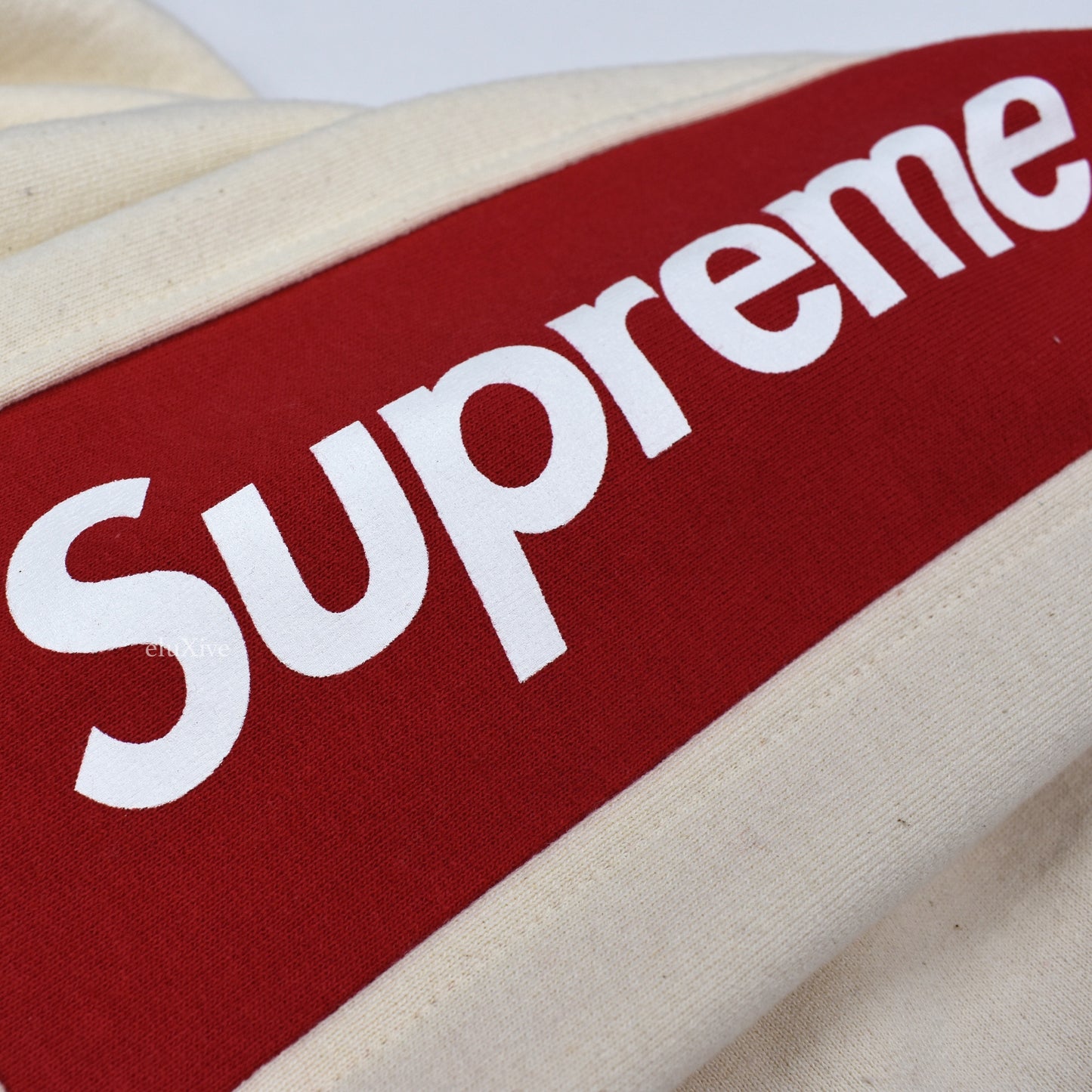Supreme - Box Logo Formula Crewneck (Natural)