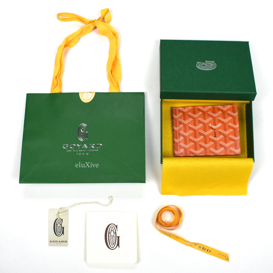 Goyard - Saint Thomas Bifold Money Clip Wallet (Orange)