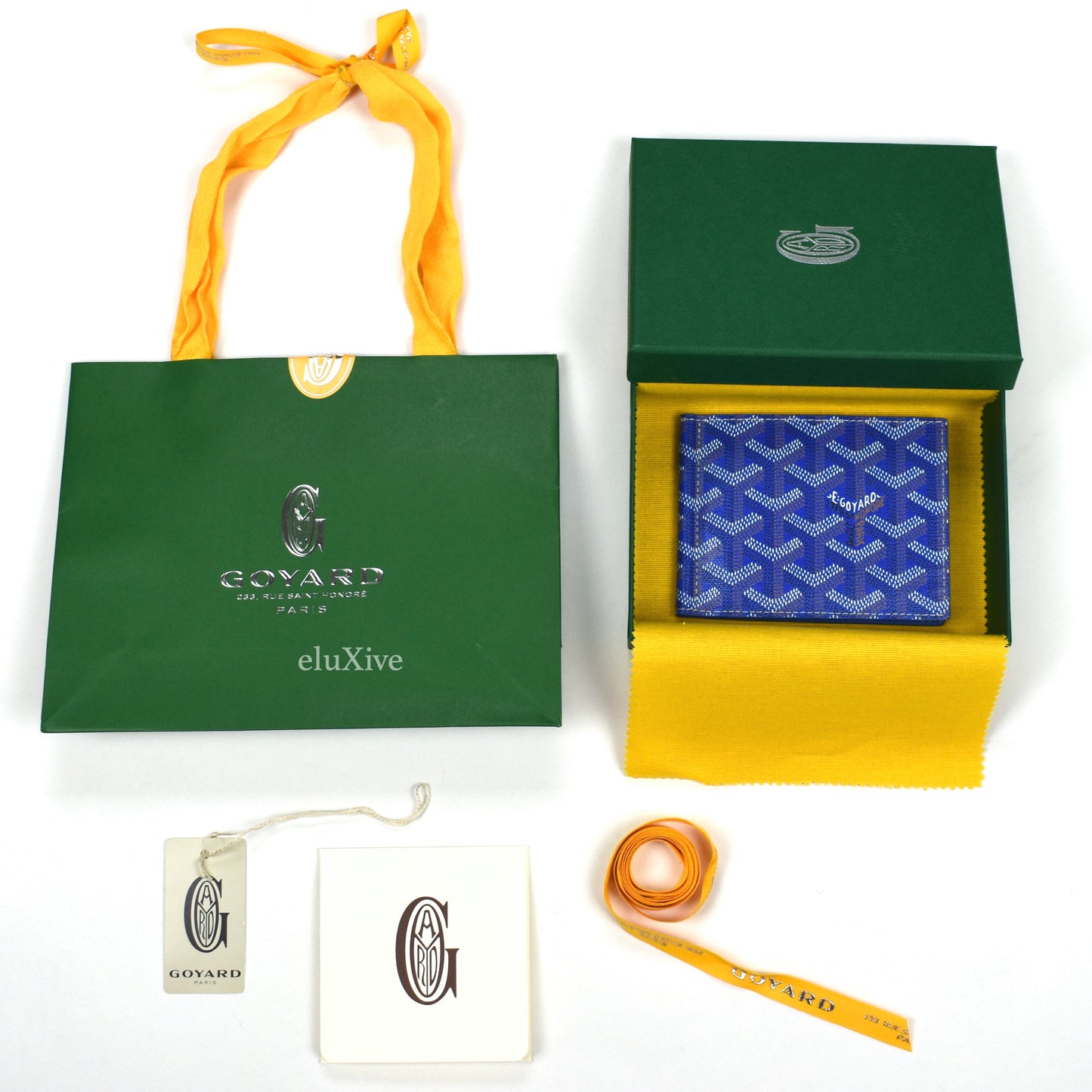 Goyard - Saint Thomas Bifold Money Clip Wallet (Sky Blue)