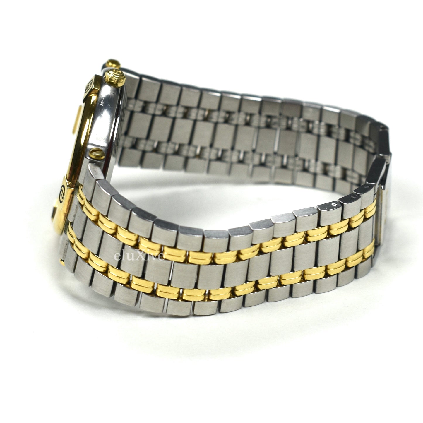 Gucci - 9000M Gold/Steel Graphite Dial Watch