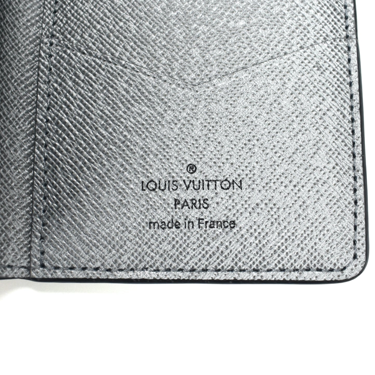 Louis Vuitton - Gunmetal Monogram Pocket Organizer Wallet