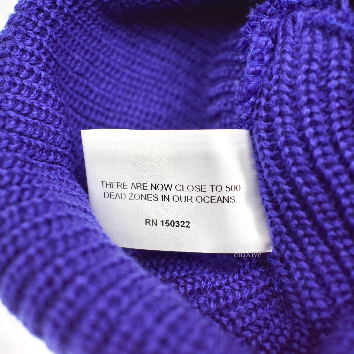 Noah - Uni Stripe Core Logo Beanie (Blue)