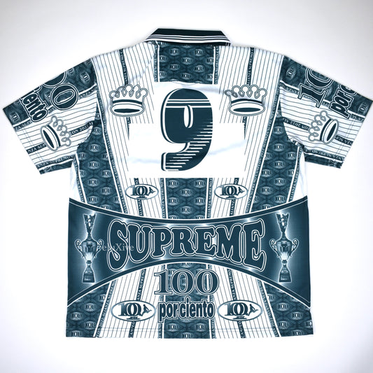 Supreme - Por Ciento Logo Print Soccer Jersey (Green)