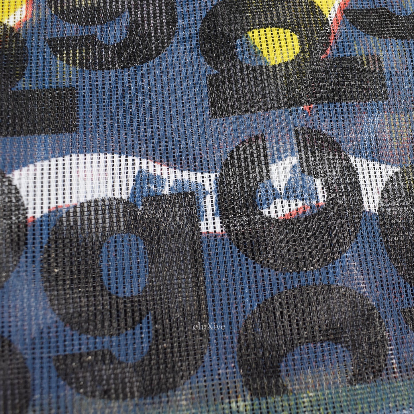 Comme des Garcons - Frida CDG Logo Overprint Mesh Bag