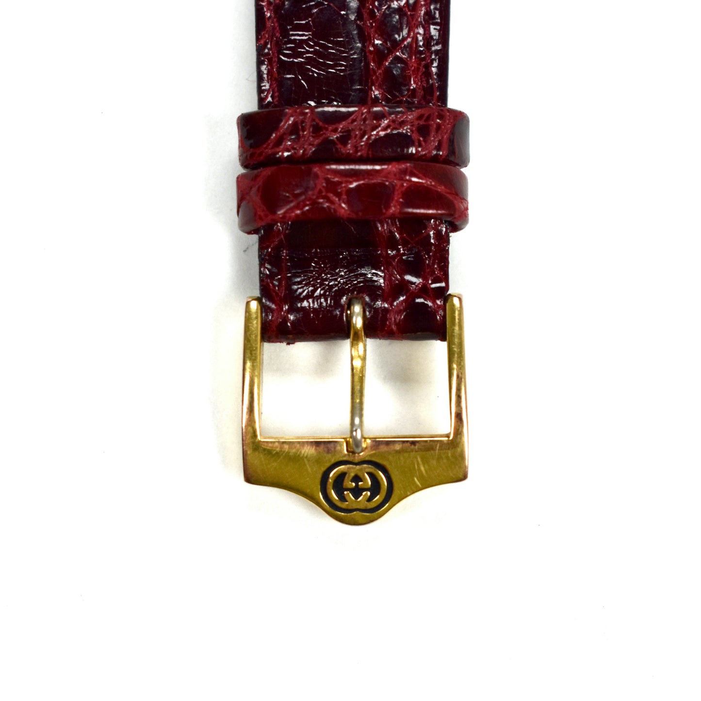 Gucci - 3000M Gold Web Stripe Watch