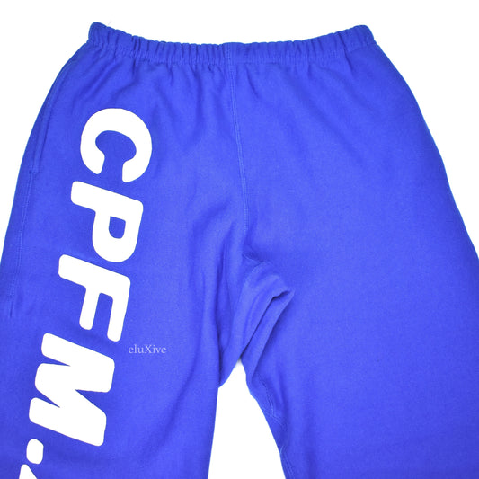 Cactus Plant Flea Market - Blue CPFM Logo Sweatpants
