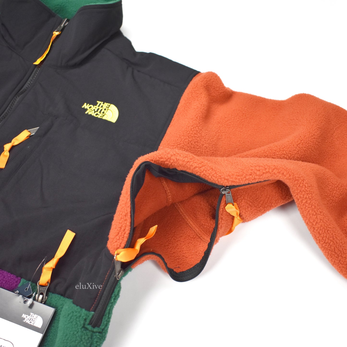 Brain Dead x The North Face - Color Block Fleece Denali Jacket