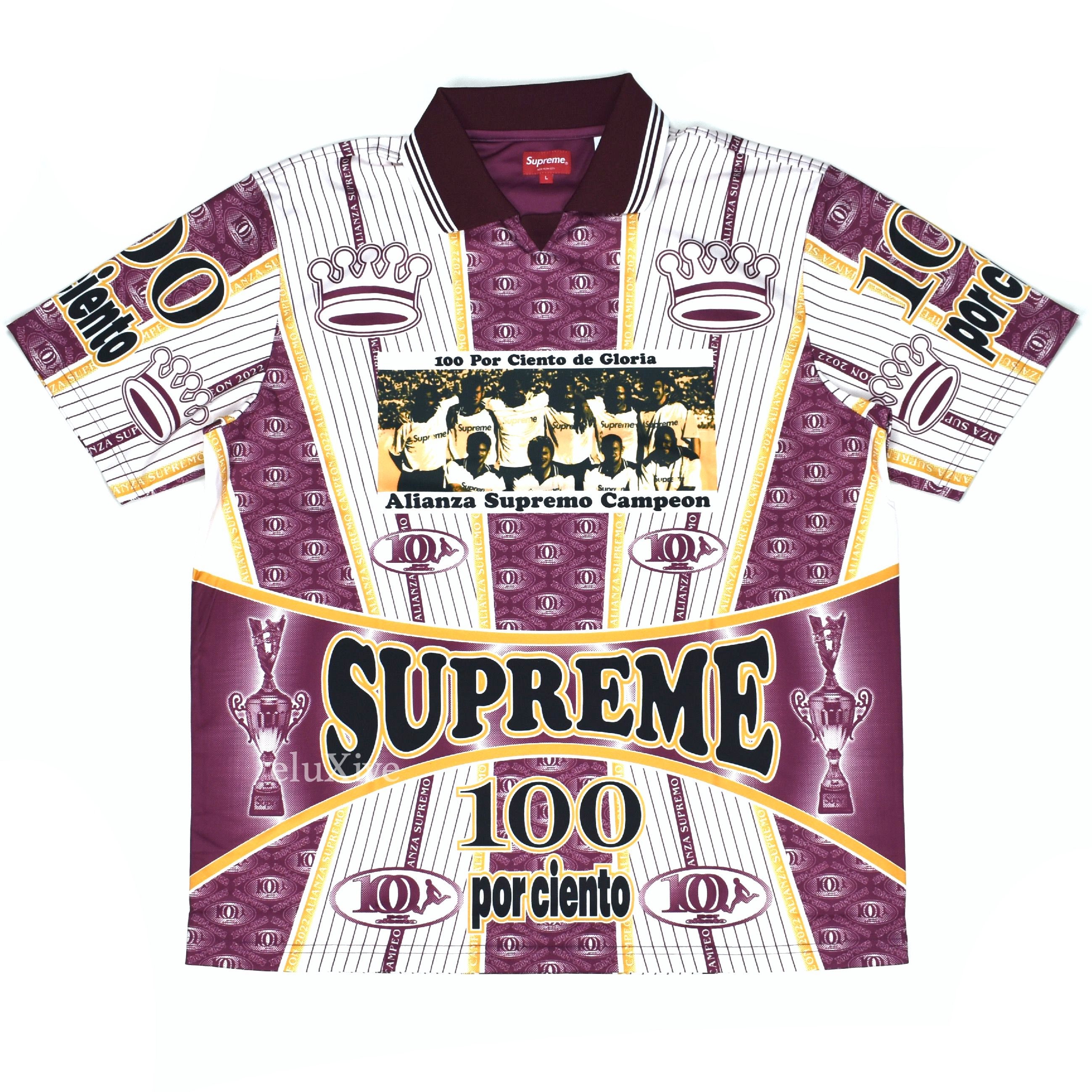 Supreme por Ciento Soccer Short Burgundy