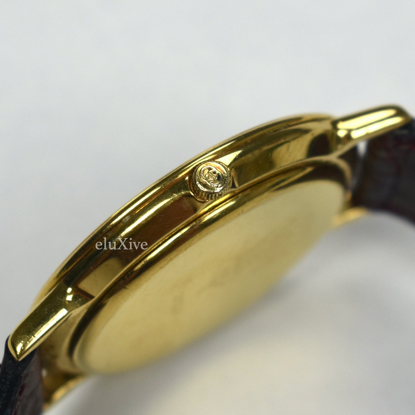 Gucci - 3000M Gold Web Stripe Watch