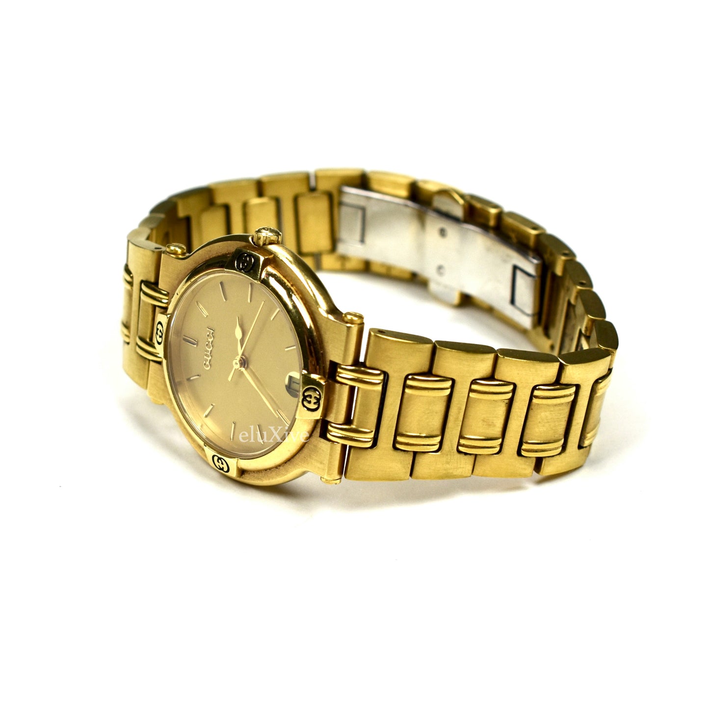 Gucci - 9200M Gold Champagne Dial Watch