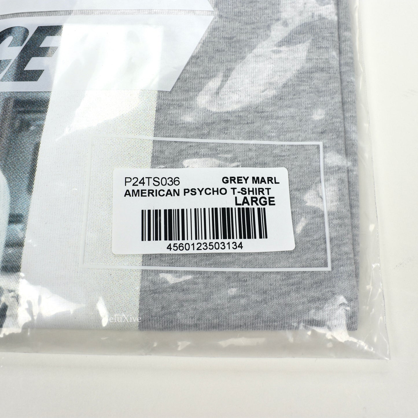 Palace - American Psycho Photo Print T-Shirt (Gray)