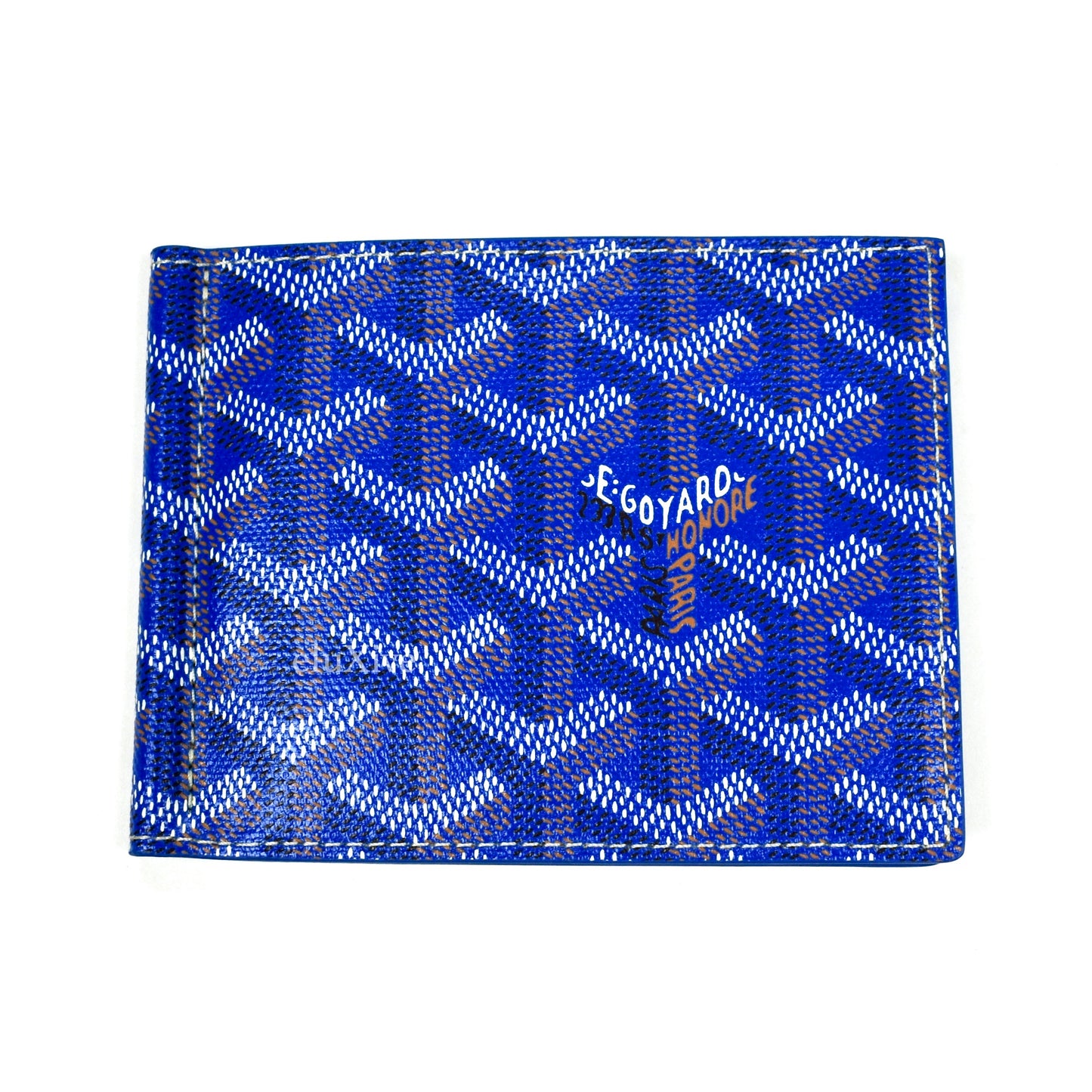 Goyard - Saint Thomas Bifold Money Clip Wallet (Sky Blue)