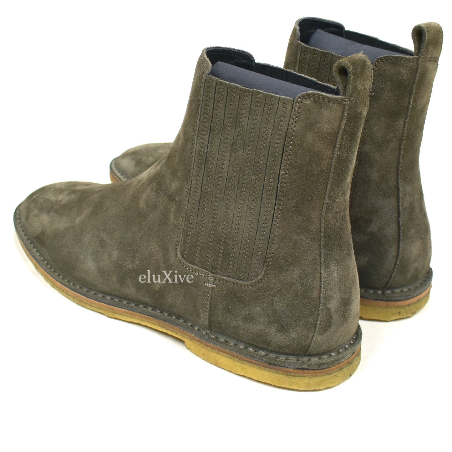 Saint Laurent - Bronze Suede Nino Chelsea Boots