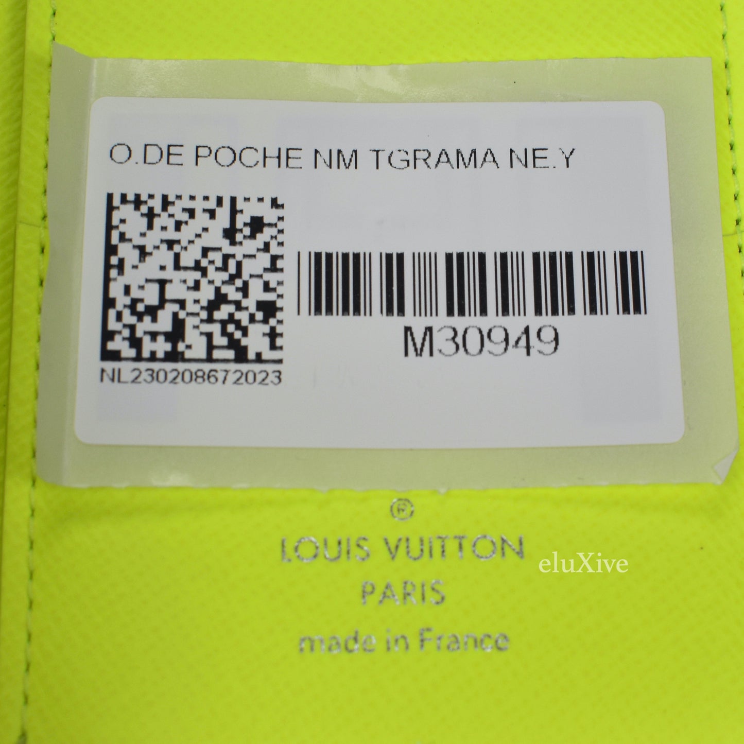 Louis Vuitton - Taigarama Monogram Pocket Organizer (Neon)