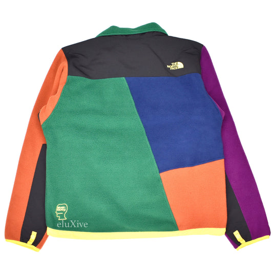 Brain Dead x The North Face - Color Block Fleece Denali Jacket