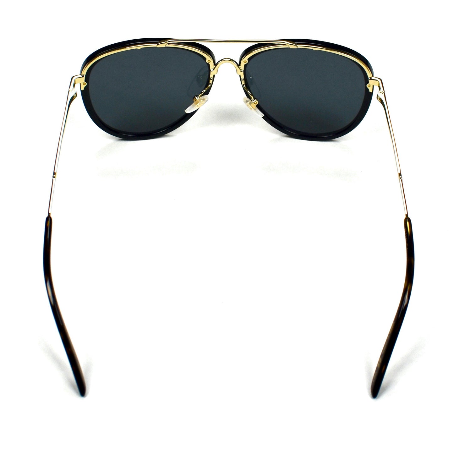 Gucci - GG0062S Black/Gold Aviator Sunglasses