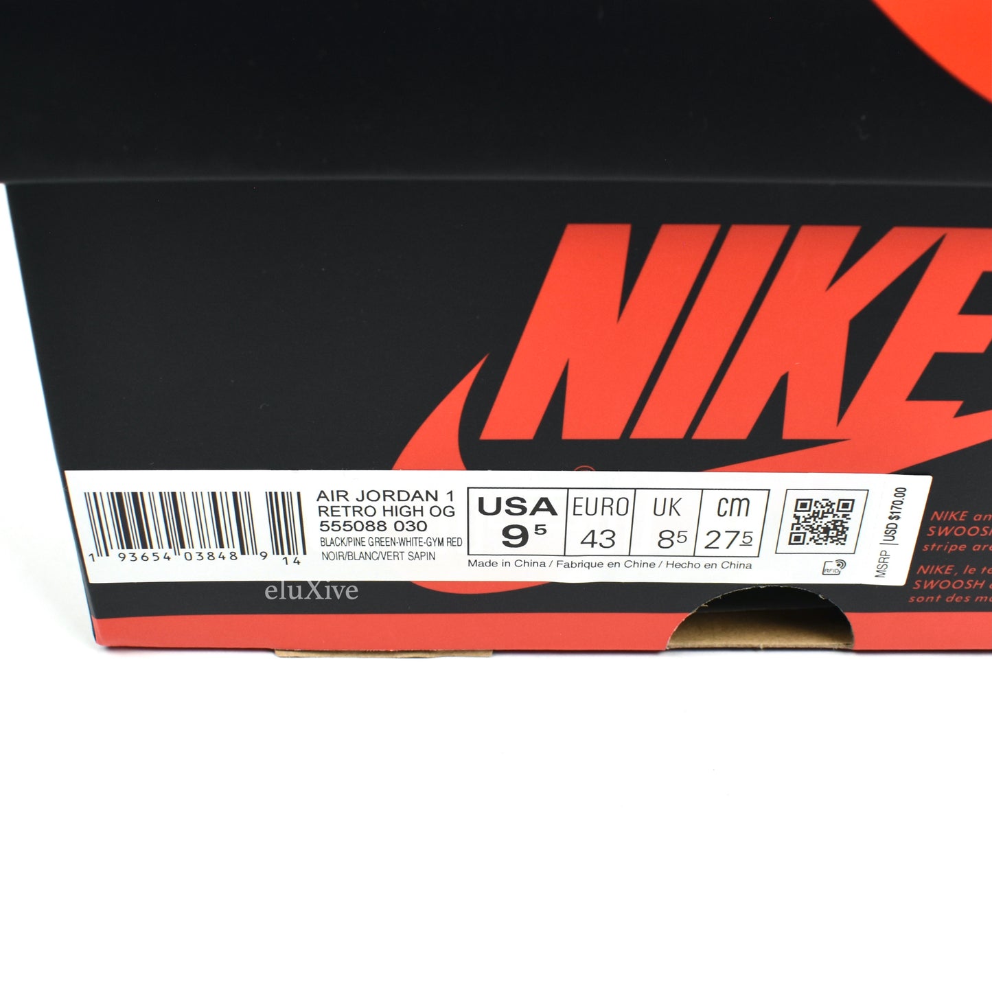 Nike - Air Jordan 1 Retro High OG Pine Green