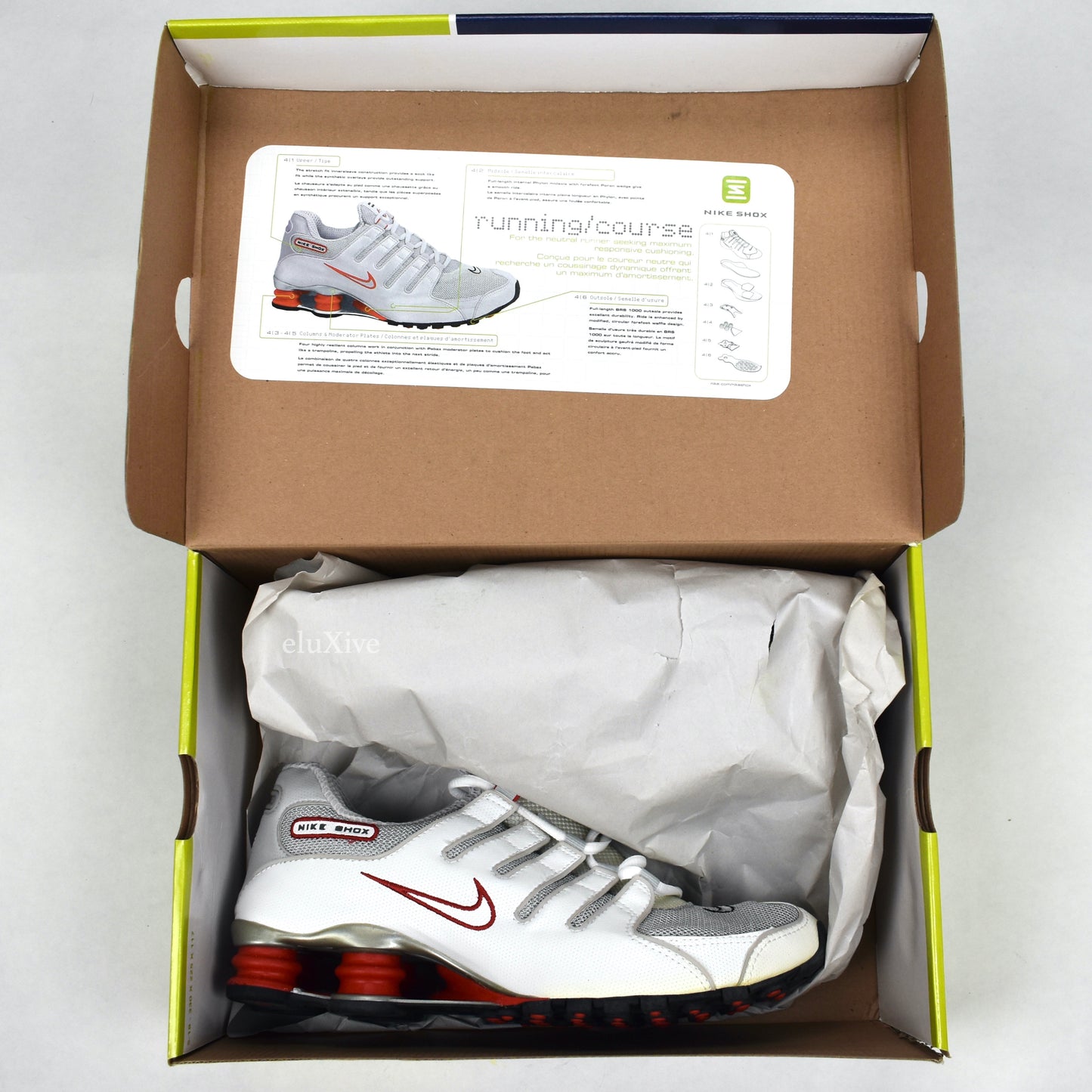 Nike - Shox NZ OG Gray / White / Sport Red (2003)