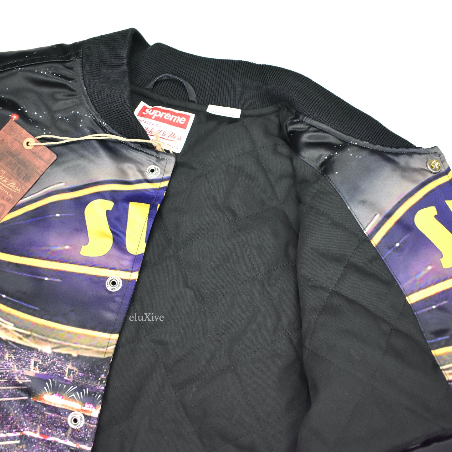 Supreme x Mitchell & Ness - Blimp Logo Stadium Jacket