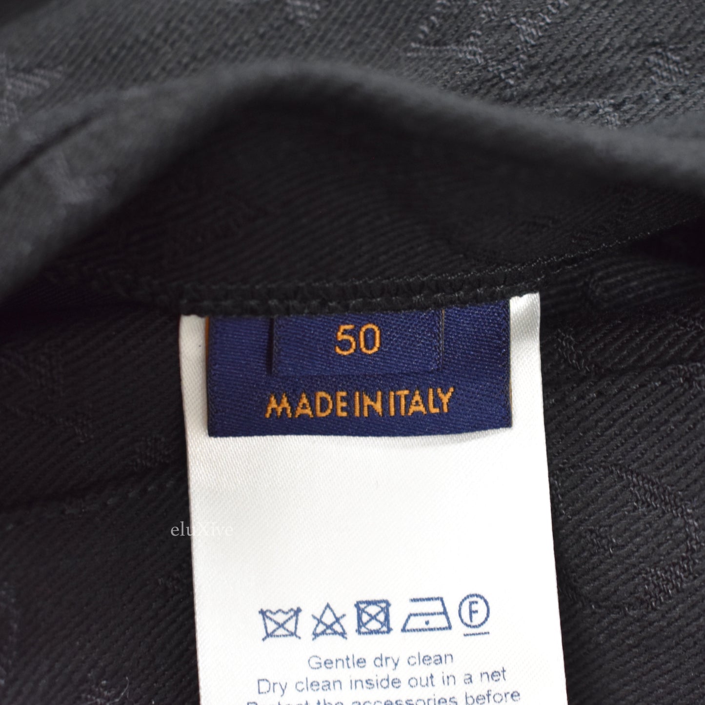 Louis Vuitton - Monogram Denim Woven Trucker Jacket (Black)